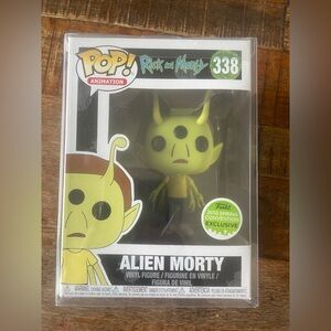 Funko Pop Rick and Morty alien Morty new in protective case